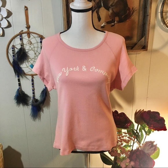 New York & Company cotton t shirt - Picture 1 of 6
